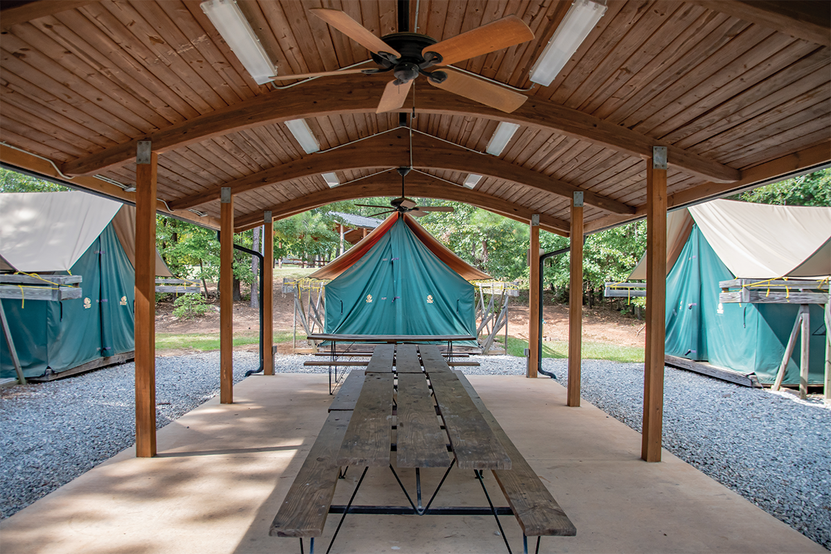 AAC BASC Facilities Adventure Campsite
