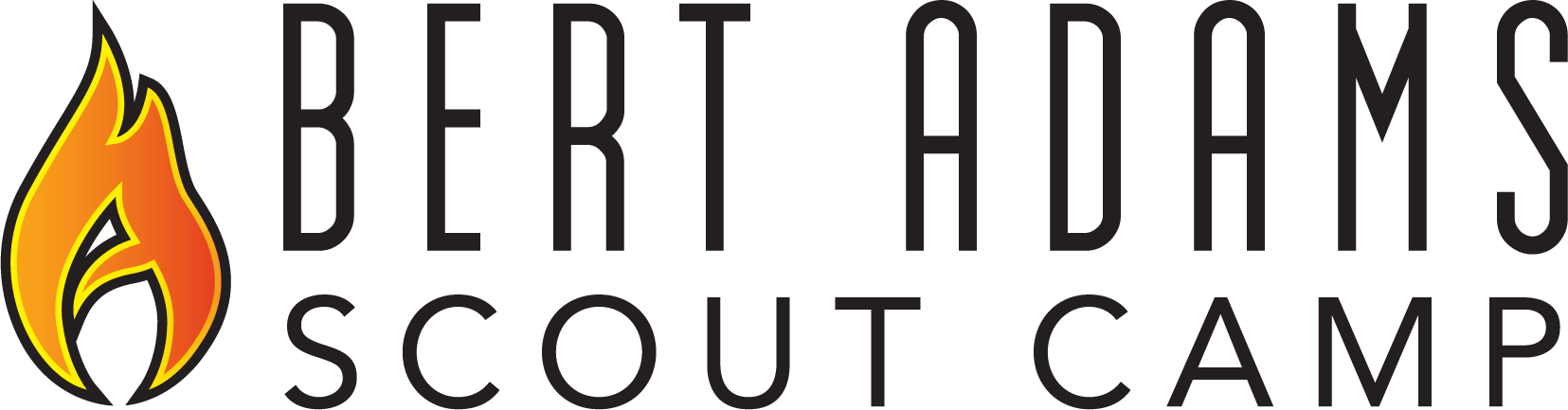 Bert Adams Scout Camp Logo