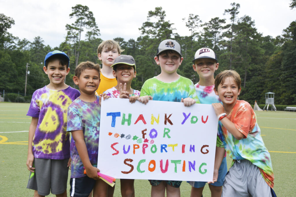 Thank You For Your Support of Scouting
