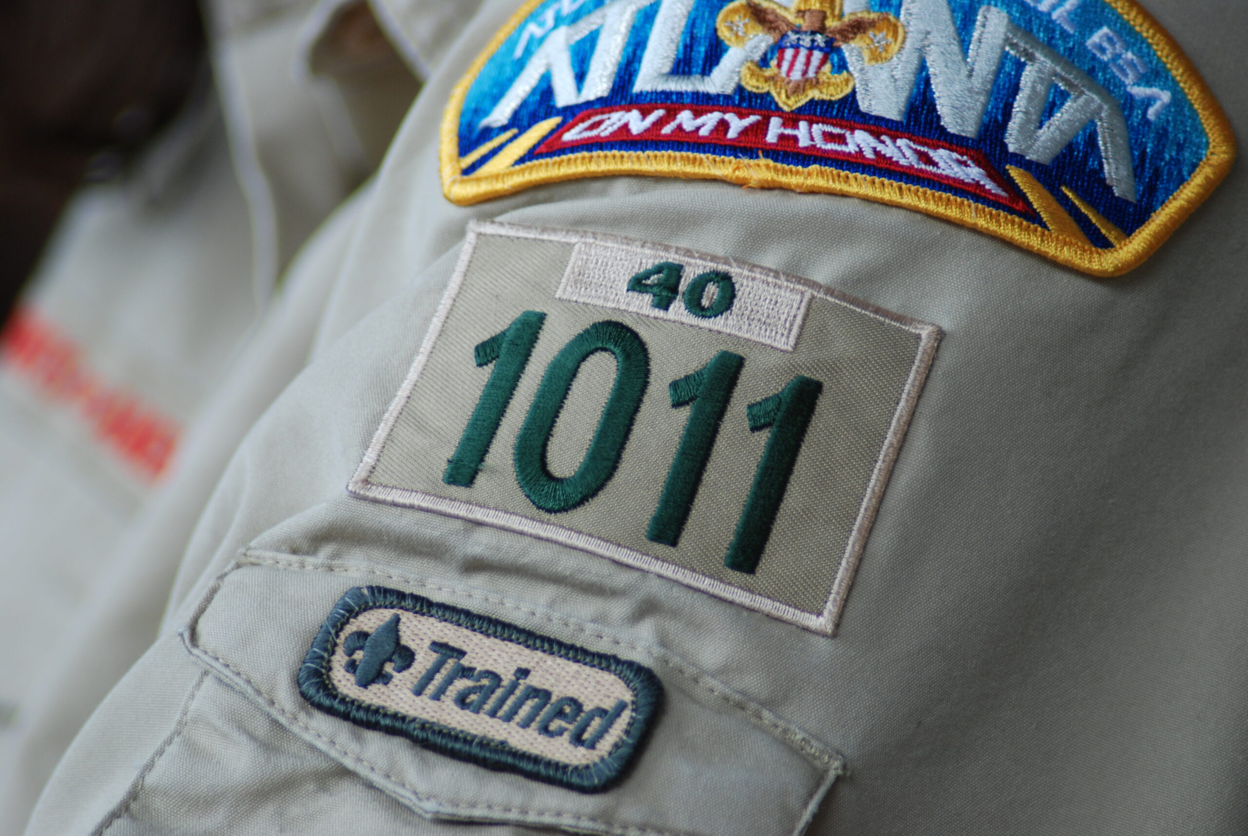 Scouts BSA Badge Placement