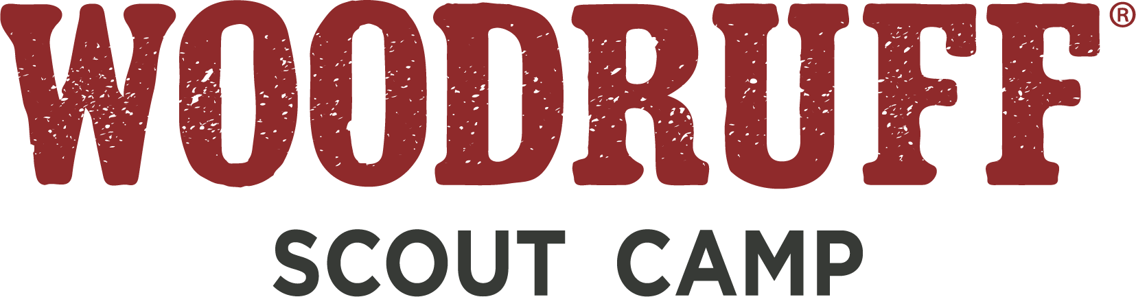 Woodruff Scout Camp Stacked Logo