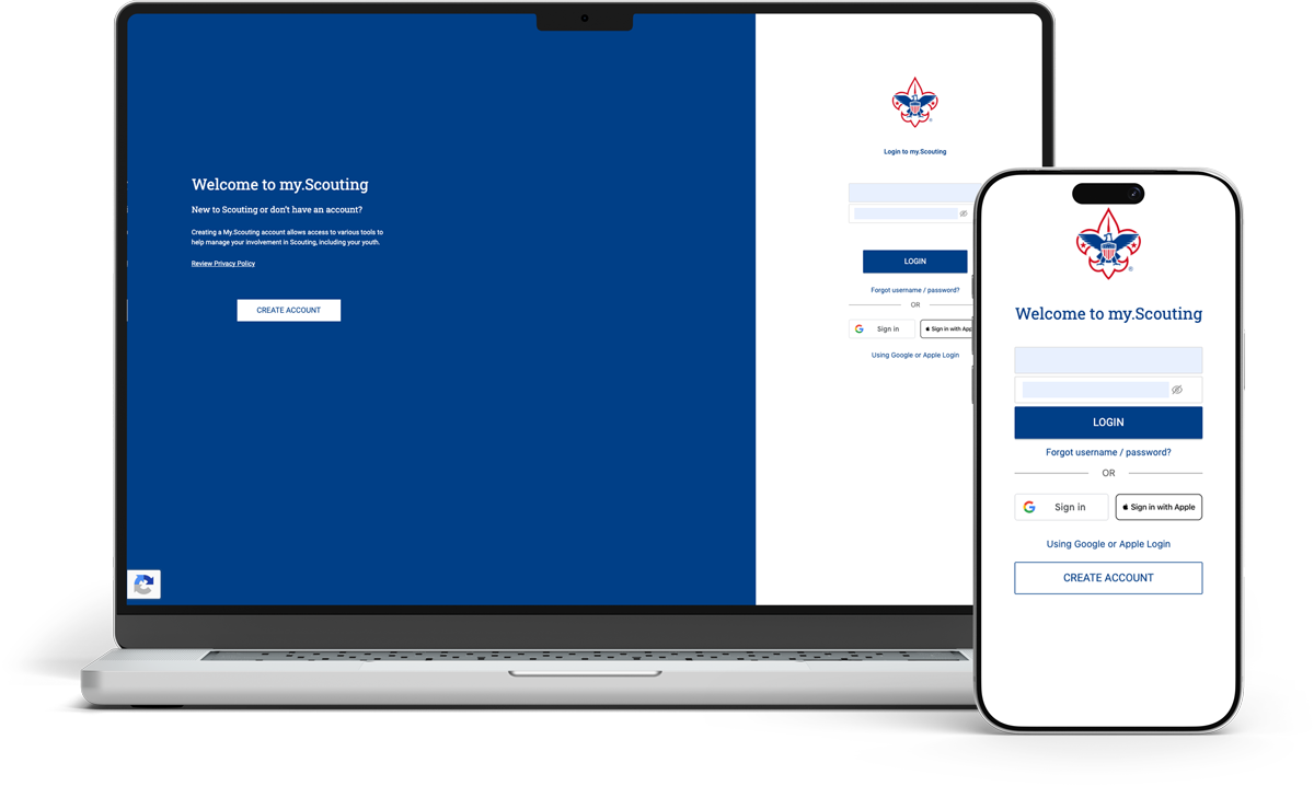 My.Scouting.org Account Set Up