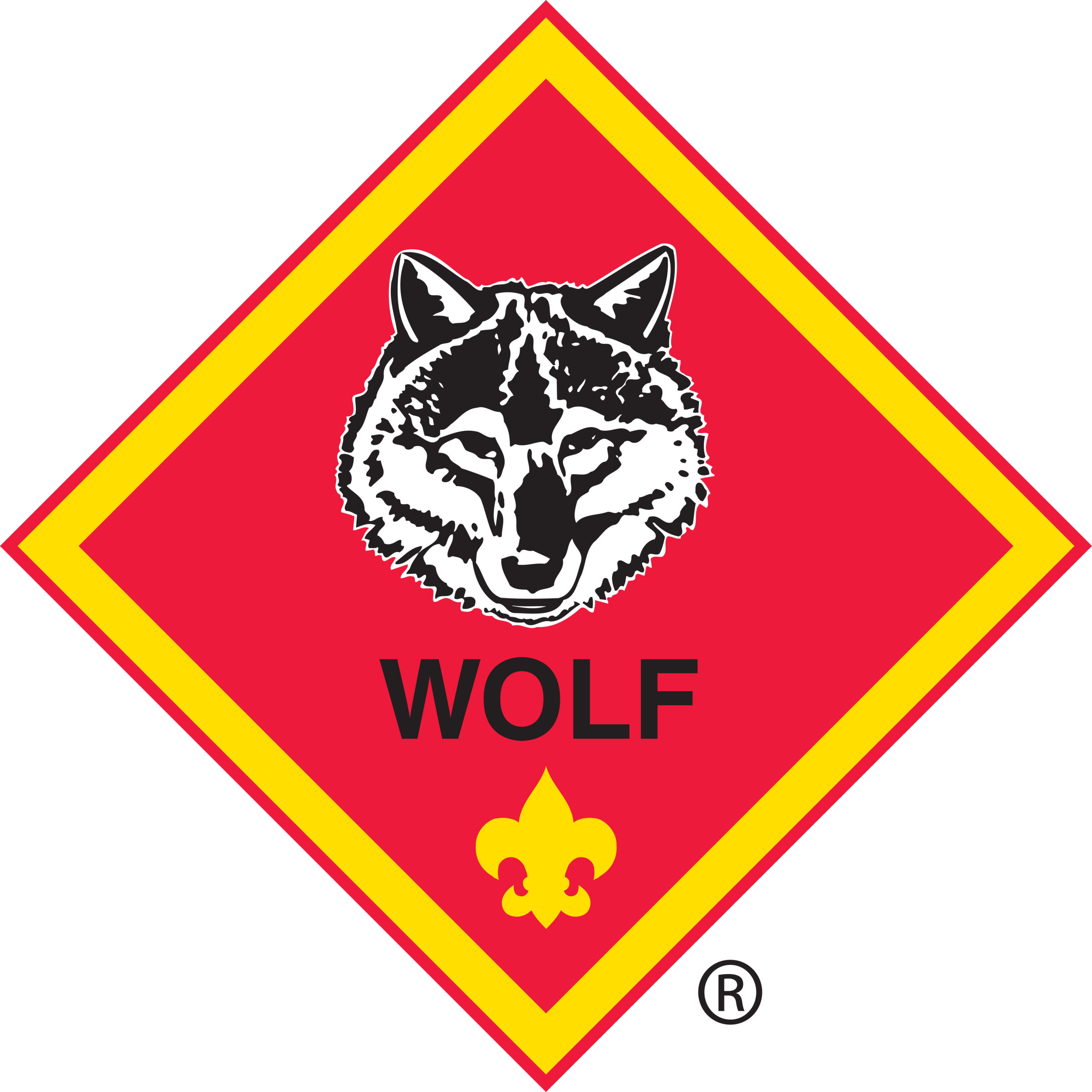 Wolf Badge Of Rank